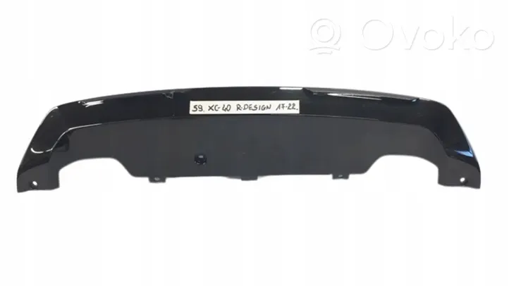 Volvo XC40 Rivestimento della parte inferiore del paraurti posteriore 30747810