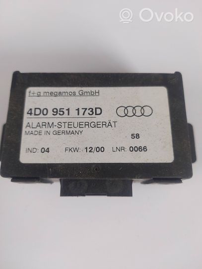 Audi A4 S4 B7 8E 8H Centralina/modulo allarme 4D0951173D