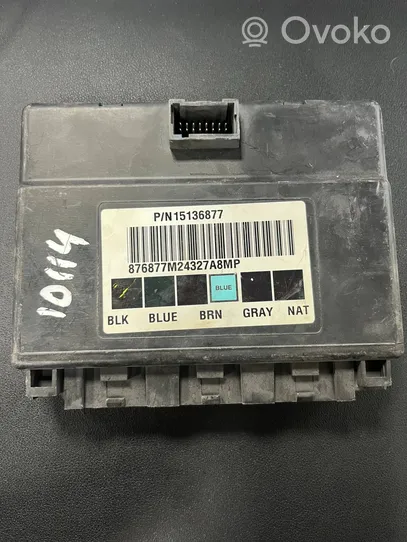 Chevrolet Silverado Central body control module 15136877