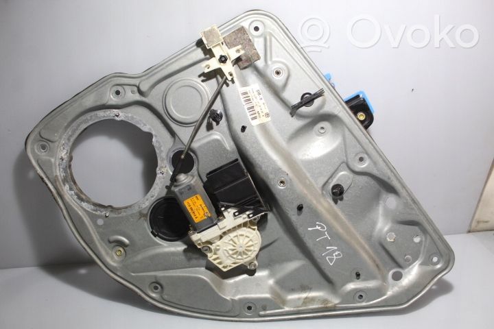 Volkswagen Golf IV Regulador de puerta trasera con motor 1J4839730