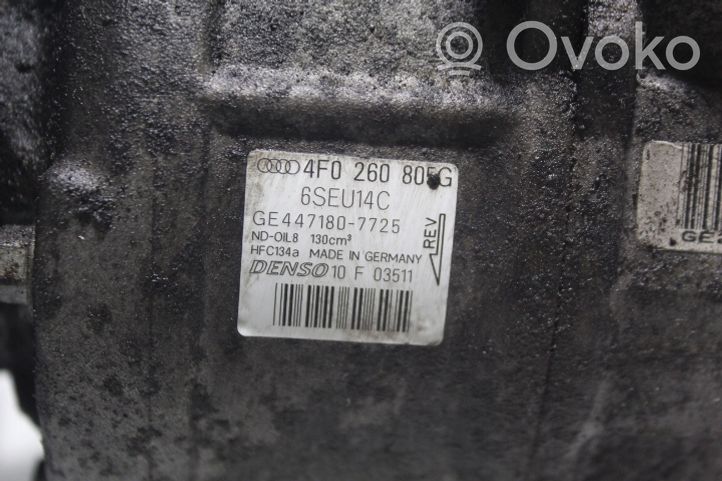 Audi A6 Allroad C6 Ilmastointilaitteen kompressorin pumppu (A/C) 447180-7725