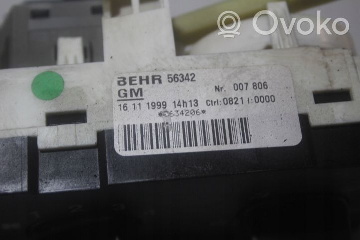 Opel Zafira A Salona ventilatora regulēšanas slēdzis 56342