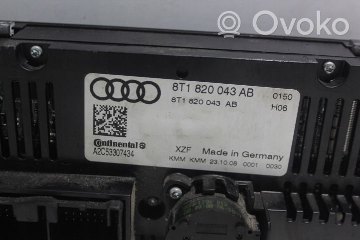 Audi A4 S4 B8 8K Interruttore ventola abitacolo 