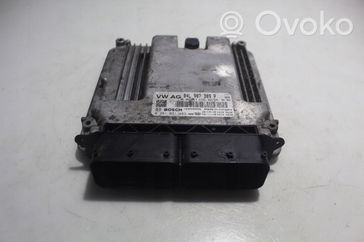 Volkswagen Touran III Unité de commande, module ECU de moteur 0281031483