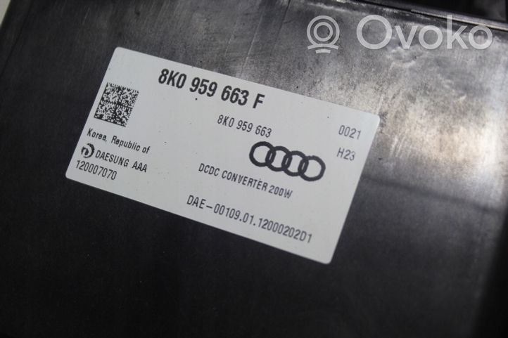 Audi A6 C7 Jännitteenmuunnin/muuntimen moduuli 