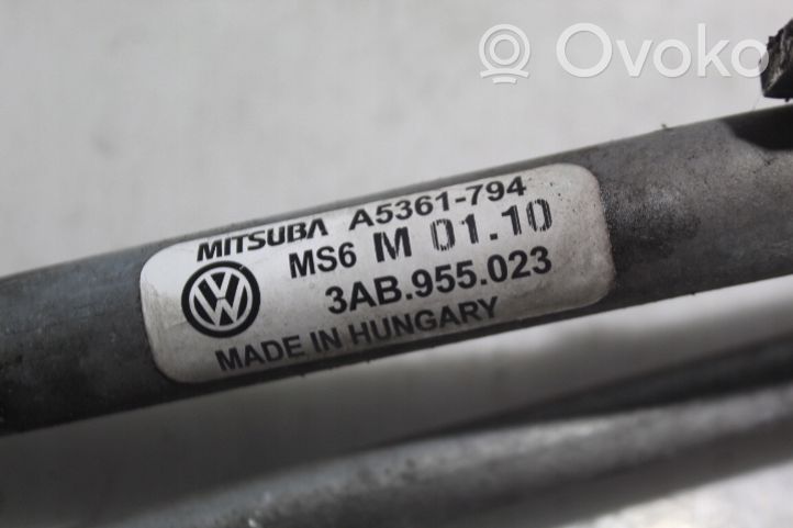 Volkswagen PASSAT B7 USA Etupyyhkimen vivusto 