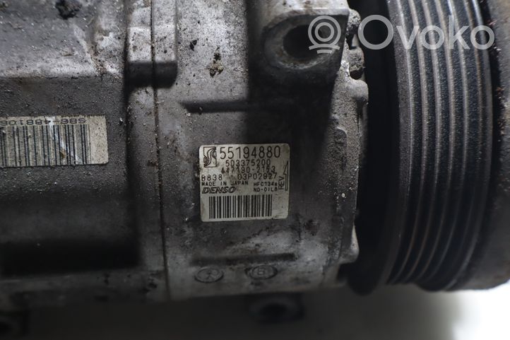 Opel Combo D Air conditioning (A/C) compressor (pump) 447190-2153