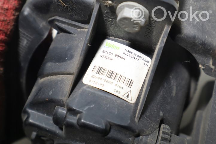 Nissan Qashqai Światło przeciwmgłowe przednie 89206411