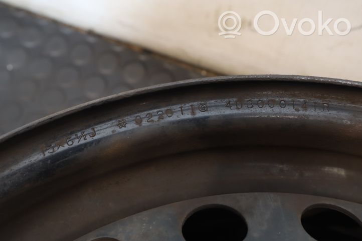 Renault Fluence R15 steel rim 