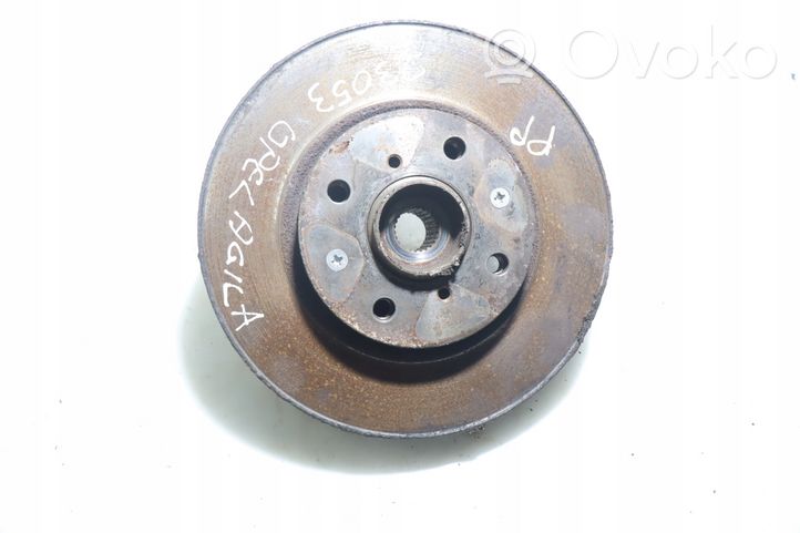 Opel Agila B Front wheel hub spindle knuckle 