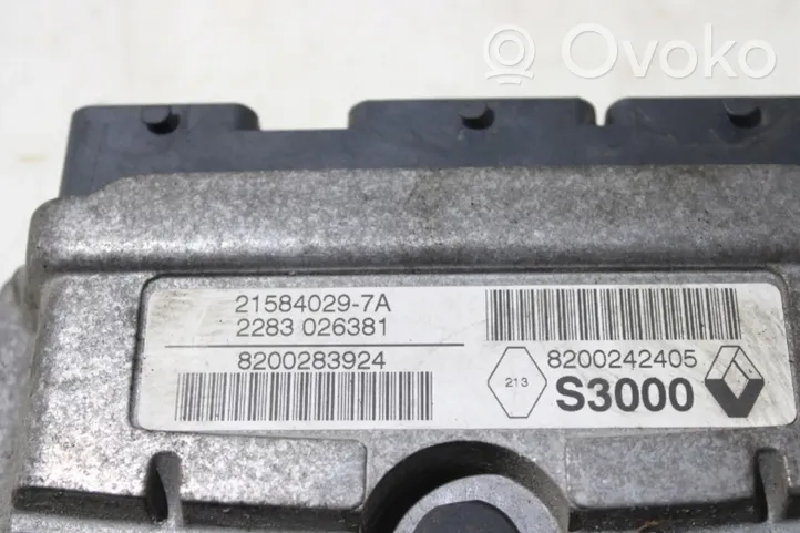 Renault Megane II Komputer / Sterownik ECU silnika 