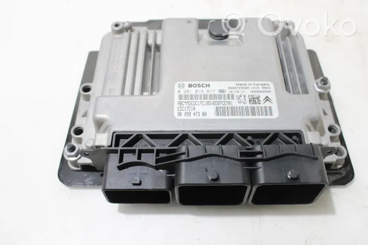 Peugeot 308 Centralina/modulo motore ECU 0281019817