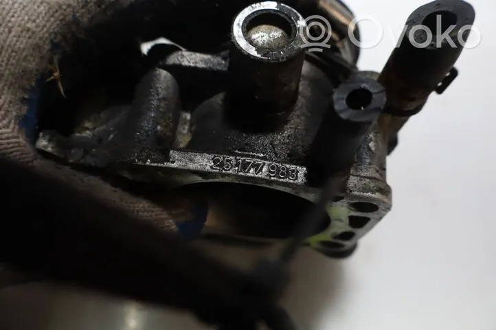 Opel Zafira B Engine shut-off valve 