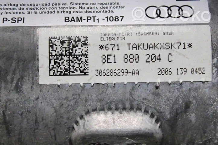 Audi A4 S4 B7 8E 8H Poduszki powietrzne Airbag / Komplet 