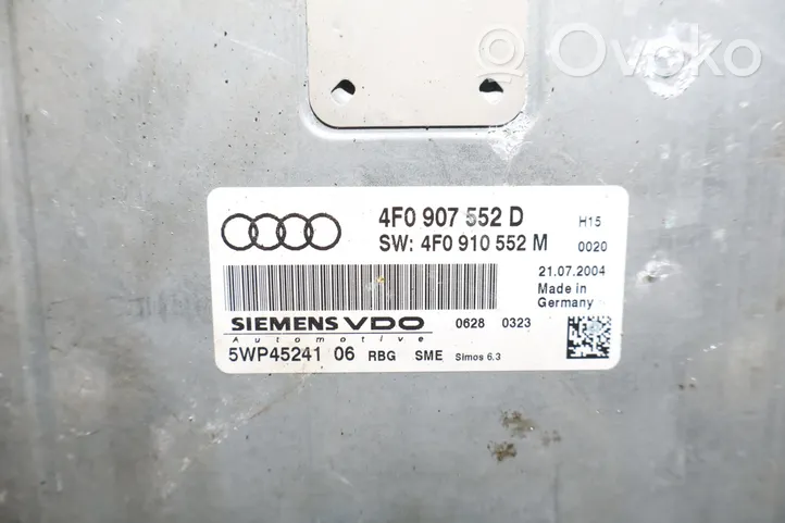 Audi A6 Allroad C6 Unité de commande, module ECU de moteur 