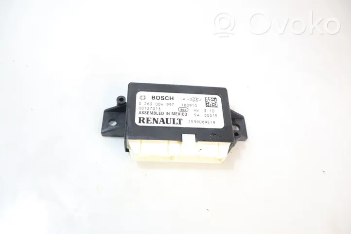 Renault Megane IV Pysäköintitutkan (PCD) ohjainlaite/moduuli 0263004997