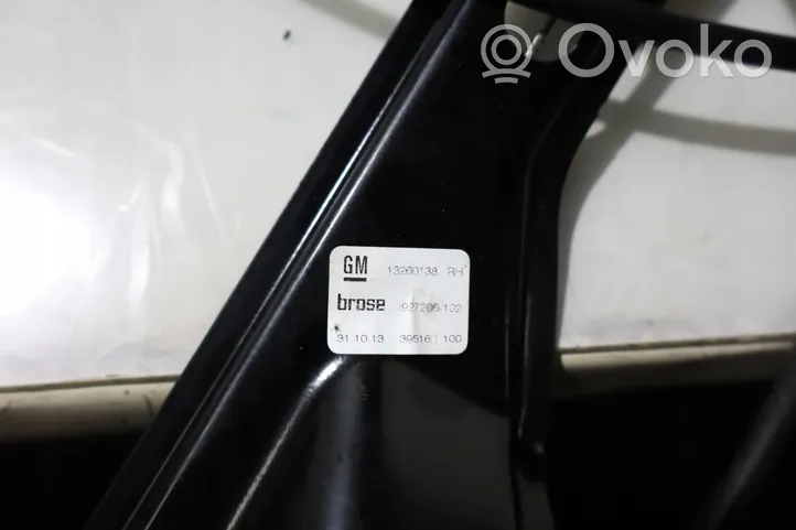 Opel Zafira C Mechanizm podnoszenia szyby przedniej bez silnika 