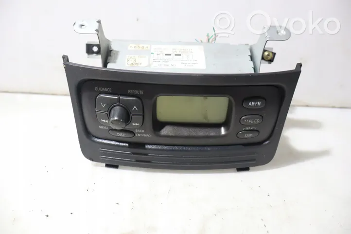 Toyota Yaris Verso Radio/GPS head unit trim 