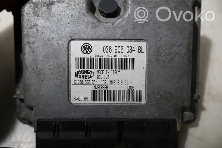 Skoda Fabia Mk1 (6Y) Komputer / Sterownik ECU silnika 61600.562.05