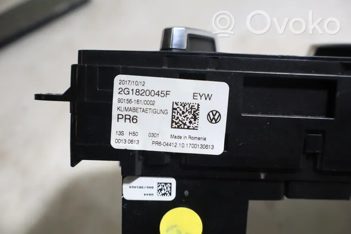 Volkswagen Polo VI AW Interior fan control switch 