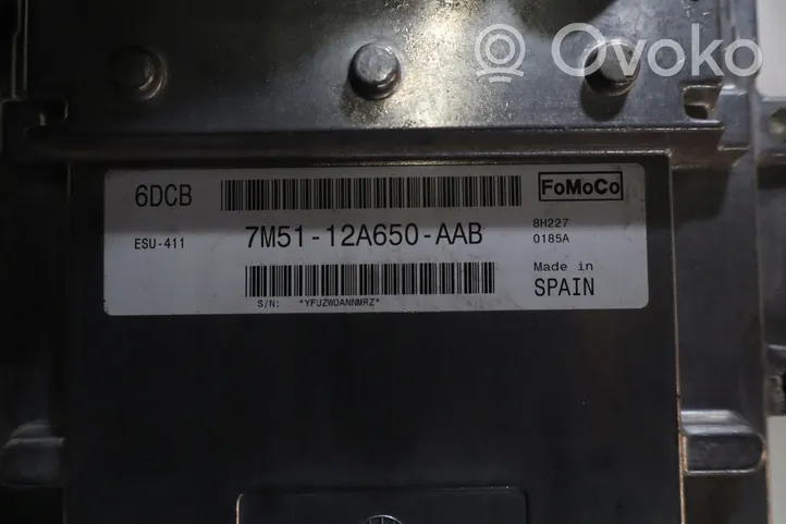 Ford Focus Motora vadības bloka ECU 