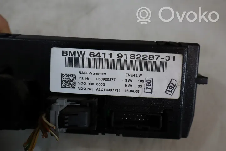 BMW 1 E81 E87 Interrupteur ventilateur 