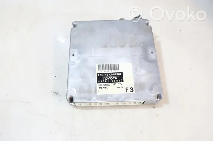 Toyota Corolla E120 E130 Komputer / Sterownik ECU silnika 