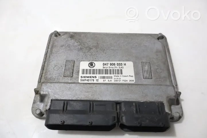 Skoda Fabia Mk1 (6Y) Komputer / Sterownik ECU silnika 