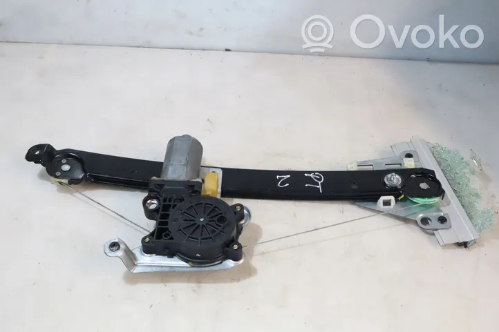 Volvo S80 Rear window lifting mechanism without motor 