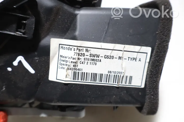 Honda CR-V Copertura griglia di ventilazione laterale cruscotto 