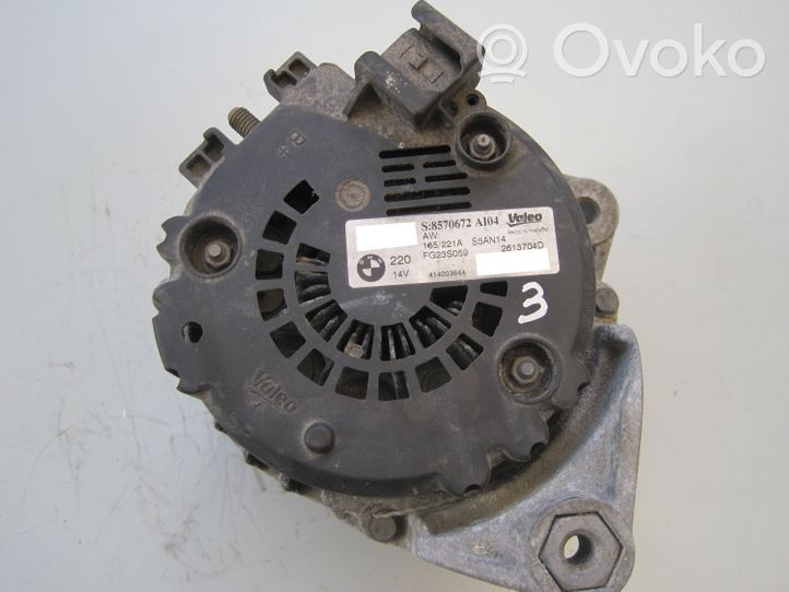 BMW 6 F06 Gran coupe Generatore/alternatore 8570672