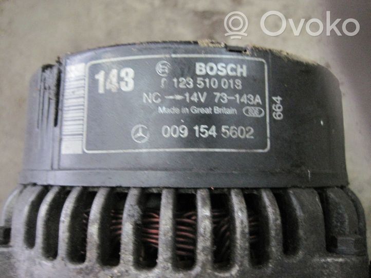 Mercedes-Benz CL C140 Alternator 0091545602