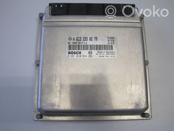 Mercedes-Benz S W220 Komputer / Sterownik ECU silnika A6131530279