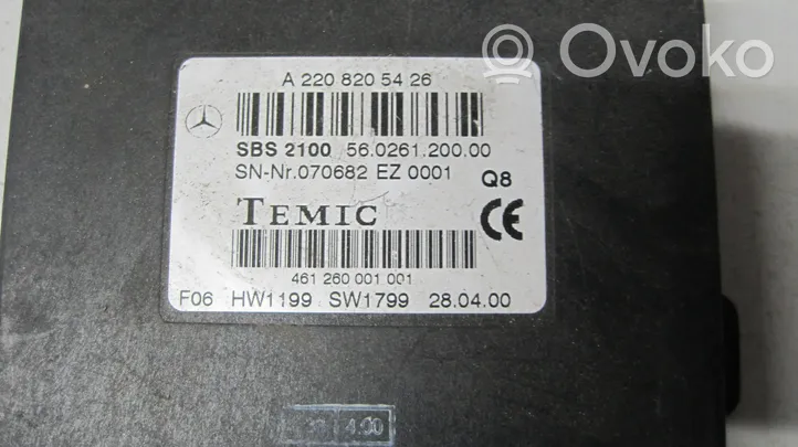 Mercedes-Benz S W220 Voice control module 