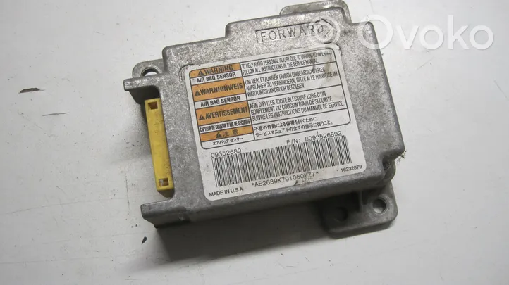 Opel Frontera B Module de contrôle airbag 8093526892