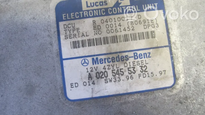 Mercedes-Benz E W210 Centralina/modulo motore ECU 