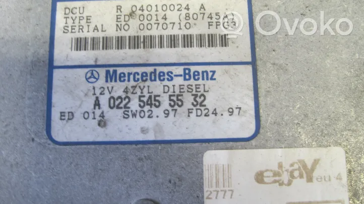 Mercedes-Benz C W202 Moottorin ohjainlaite/moduuli (käytetyt) 