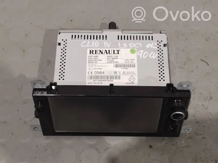 Renault Clio IV Panel / Radioodtwarzacz CD/DVD/GPS 281158699R