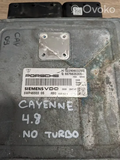Porsche Cayenne (9PA) Centralina/modulo motore ECU 5WP4650305