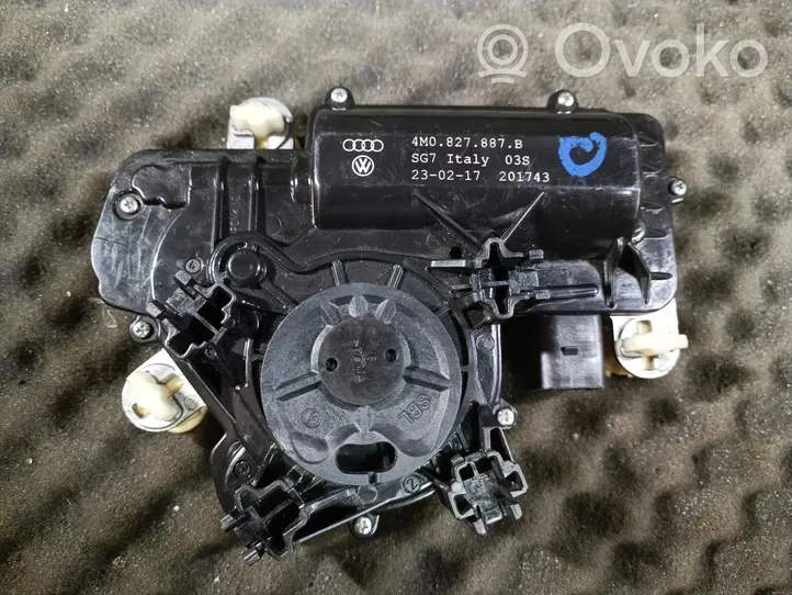 Audi Q7 4M Motorino di blocco/chiusura del portellone del bagagliaio 4M0827887B