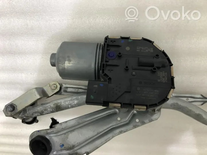 Volkswagen Touran III Mechanizm i silniczek wycieraczek szyby przedniej / czołowej 5TB955119A