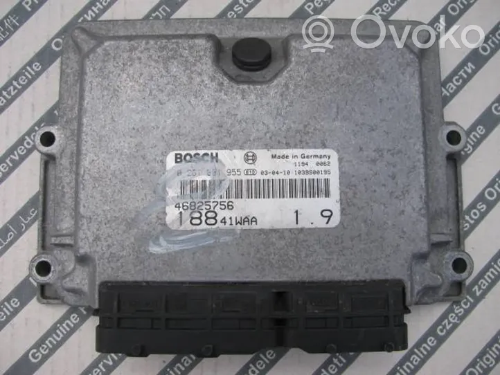 Fiat Punto (188) Centralina/modulo motore ECU 46825756