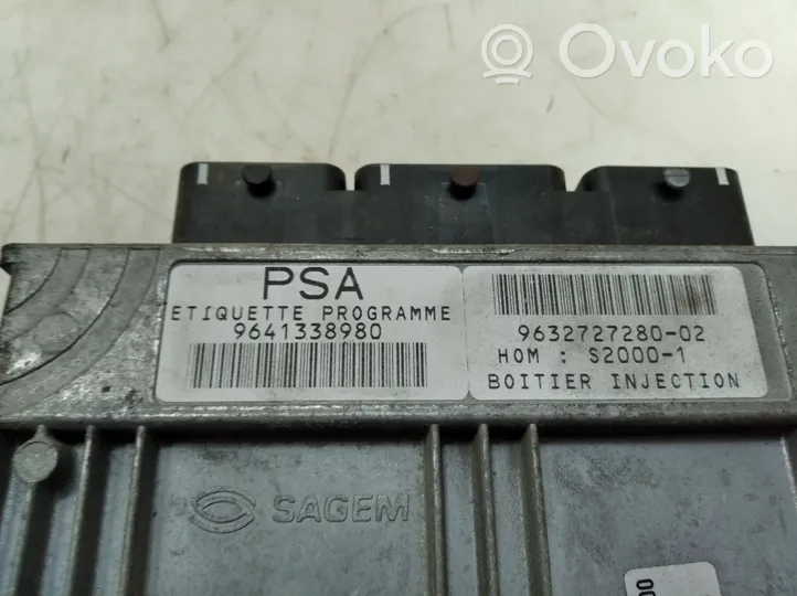 Citroen Xsara Picasso Centralina/modulo del motore 9641338980