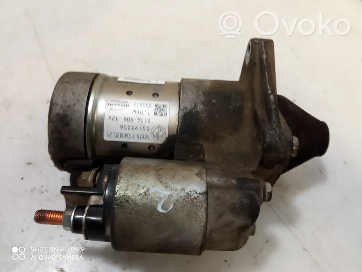 Fiat Grande Punto Starter motor 55193356