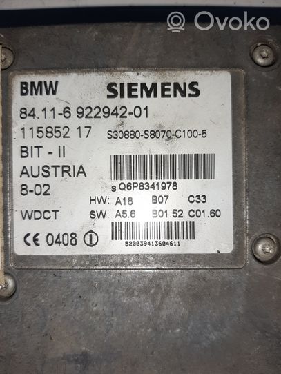 BMW 5 E39 Telefono valdymo blokas 8411692294201