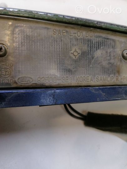 KIA Sorento Lampa oświetlenia tylnej tablicy rejestracyjnej 925003E1