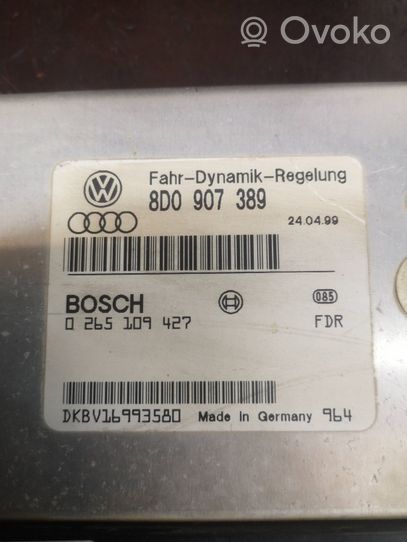 Audi A4 S4 B5 8D Centralina ESP (controllo elettronico della stabilità) 8D0907389