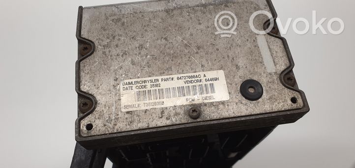 Chrysler Grand Voyager IV Module de fusibles 04727080AC