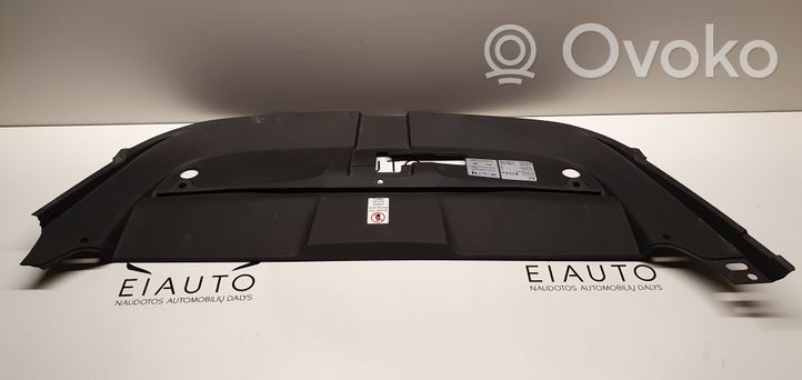 Porsche Cayenne (92A) Rivestimento della modanatura della chiusura del vano motore/cofano 7P5805806B