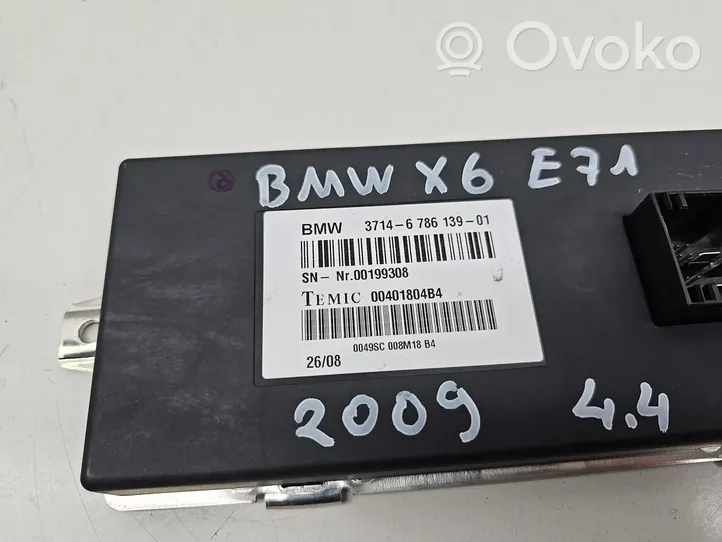 BMW X6 E71 Sterownik / Moduł zawieszenia pneumatycznego 6786139